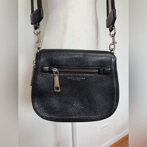 MARC JACOBS Gotham Nomad Saddle Bag Black